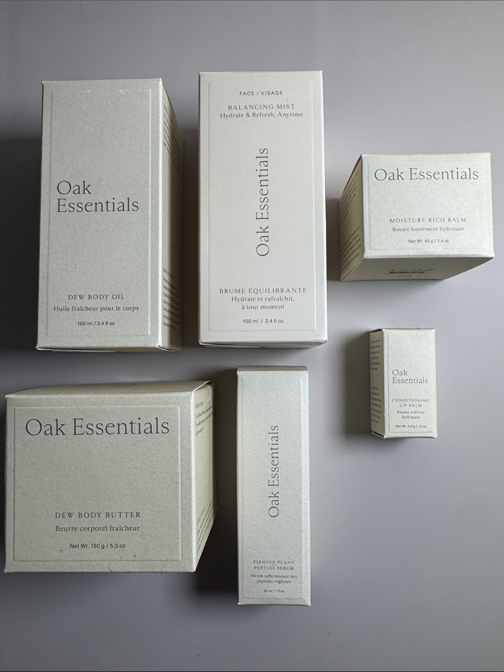 Oak Essentials Skincare Bundle *New In Box*